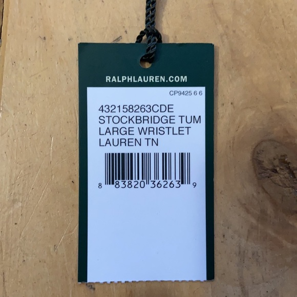 NWT Ralph Lauren Stockbridge Tum Large Wristlet - Picture 9 of 10